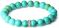 Turquoise Crystal 8 MM Stretch Bracelet - ( Code - Trqdsnrbr )