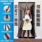 Polyester Semi Transparent Single Door Curtain