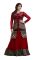 Stylish Fashion Gorgeous Embroidered Maroon Koti Style Floor Length Anarkali Suit Sfp-2063