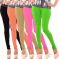 Vivan Creation Women Stylish Colorful Comfortable 5 PC Cotton Churidaar Leggings Set (product Code - Dl5comb723)
