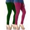Vivan Creation Stylish Comfortable n Colorful Pair of Women Cotton Churidaar Leggings