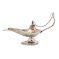 Vivan Creation White Metal Traditional Chirag Handicraft Gift