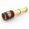 Vivan Creation Antique Real Usable Telescope In Brass And Leather