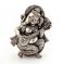 Vivan Creation Oxidized White Metal Lord Ganesha Sitar Idol 312
