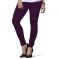 Vivan Creation Women Stylish Dark Purple Color Comfortable Cotton Churidaar Leggings