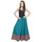 Vivan Creation Rajasthani Full Length Blue Skirt Free Size (product Code - Smskt507)