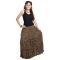 Vivan Creation Multicolor Designer Girls Cotton Full Skirt  Free Size
