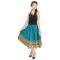 Vivan Creation Rajasthani Ethnic Green Cotton Short Skirt  Free Size