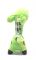 Kuhu Creations Supreme Multicolor Cute Soft Toys. (giraffe (18cm) Lime Green)