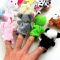 Kuhu Creations Animal Finger Puppets Pack Of 10 - Multi Color