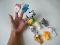 Kuhu Creations Animal Finger Puppets Pack Of 10 - Multi Color