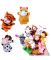 Kuhu Creations Animal Finger Puppets Pack Of 12 - Multi Color