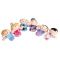 Kuhu Creations Family Finger Puppets Pack Of 6 - Multi Color
