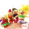 Kuhu Creations Wooden Finger Puppets - Set Of 4