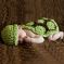 Kuhu Creations New Born Baby And Infant Cute Prop Handmade Photography Prop With Crochet Knit. (green Turtle Style)