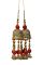 Parecido Designer Traditional Wedding Kaleere set in Golden and Red color for Women
