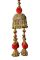 Parecido Designer Traditional Wedding Kaleere set in Golden and Red color for Women