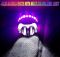 H4 LED Headlight With Multi Color Flashing Ring For Bike/ Scooty - White.