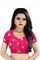 Mahadev Enterprises Pink Cotton Silk Weaving Saree With Running Blouse Pics