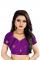 Mahadev Enterprises Purple Cotton Silk Weaving Saree With Running Blouse Pics