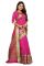 Mahadev Enterprise Pink Jacquard Cotton Silk Saree With Running Blouse Pics ( Code -bbc155b)