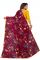 Mahadev Enterprise Maroon Chiffon Printed Saree With Banglori Print Blouse Piecs( Code -bbc188f)