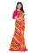 Mahadev Enterprise Multicolor Georgette Leheriya Print Saree With Art Silk Blouse Piece(dc258pink)