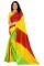 Mahadev Enterprise Chiffon Multicolor Saree With Blouse Piece (dc213c)