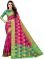 Mahadev Enterprise Heavy Banarasi Silk Pink Saree With Running Blouse Piece (code-dc201pink)