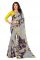 Mahadev Enterprise Chiffon Grey Saree With Blouse Piece (dc211 Yellow)