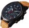 Curren Black Metal Watch For Men