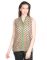 Opus Brown Zackard Casual Self Design Fusion Wear Women'S Kurti