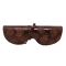 Jl Collections Unisex Leather Lens Shaped Wrapping Spectacle Case ( Code - Jl_3442)