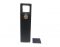 Jl Collections Black Faux Leather Wine Bottle Holder With Coaster (code - Jl_3473)