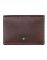 Jl Collections 5 Card Slots Men's Leather Card Case Wallet