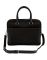 Jl Collections Black Leather Laptop Executive Messenger Bag For Unisex