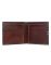 Jl Collections 6 Card Slots Men's Black And Brown Leather Wallet