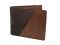Jl Collections Mens Brown & Dark Brown Genuine Leather Wallet (8 Card Slots)