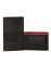 Jl Collections Men's Black Genuine Leather Wallet (13 Card Slots)
