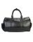 Jl Collections Leather 19 Inch Square Duffel Travel Bag