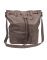 Jl Collections Women's Leather Grey Backpack