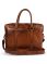 Jl Collections Brown Leather Laptop Executive Messenger Bag For Unisex