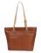 Jl Collections Women's Leather Brown Shoulder Bag