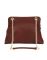 JL Collections Womens Leather Brown Shoulder Bag
