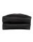JL Collections Womens Leather Black Shoulder Bag
