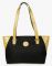 Jl Collections Women's Leather & Jute Black And Beige Shoulder Bag - (code - Jlfb_36)