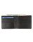 Jl Collections 8 Card Slots Black Men's Bifold Wallet
