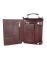 Jl Collections Men's Leather Brown Bag