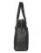 Jl Collections Women's Leather Black Tote Bag