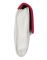 Jl Collections Pink And White Women's Leather Clutch